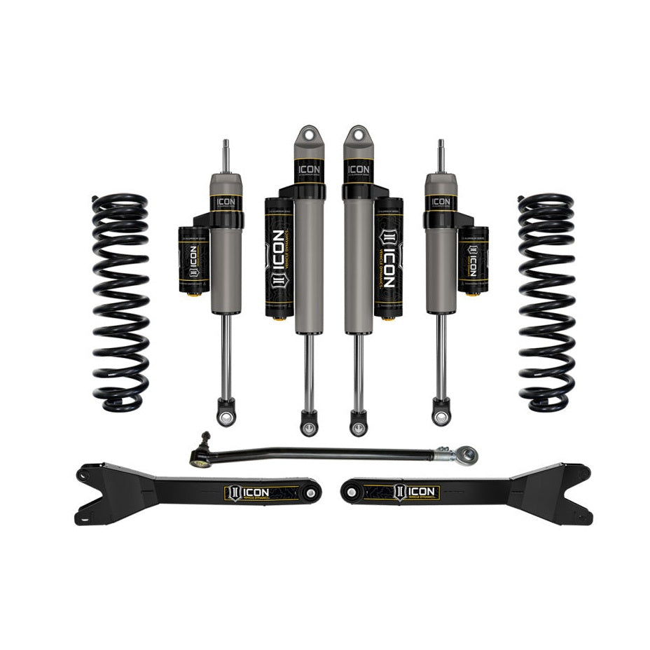 ICON Stage 3 Suspension System w/ Radius Arms | 2023 Ford F-250/F-350 Super Duty 4WD | 2.5 in Lift | K62563R