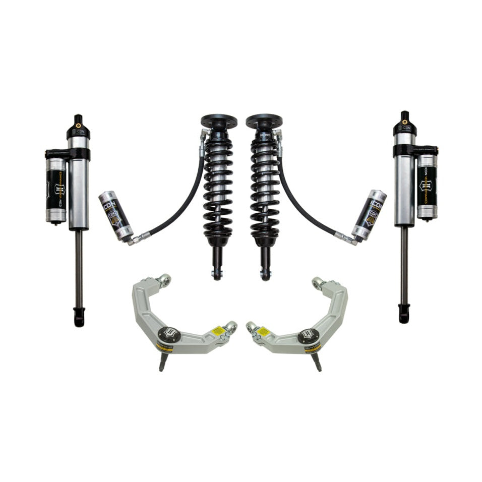 ICON Stage 4 Suspension System w/ Billet UCA | 2009-2013 Ford F-150 2WD | 1.75-2.63 in Lift | K93013