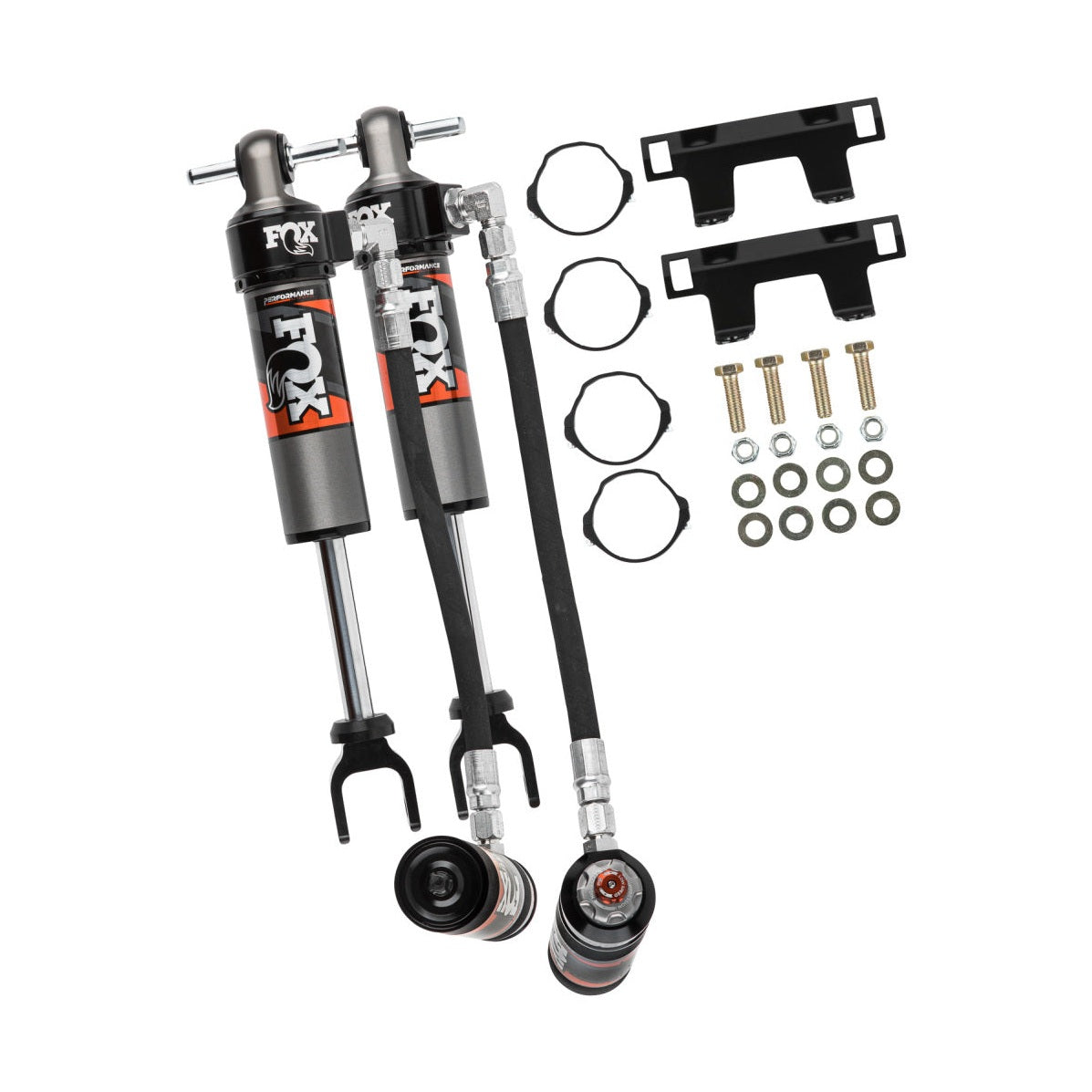 Fox 2.5 Performance Elite Front Reservoir Shock Set w/ DSC Adjuster | 2020-2026 Chevy/GMC 2500HD/3500HD 2WD/4WD | 1.5-2.5 in Lift | 883-26-084