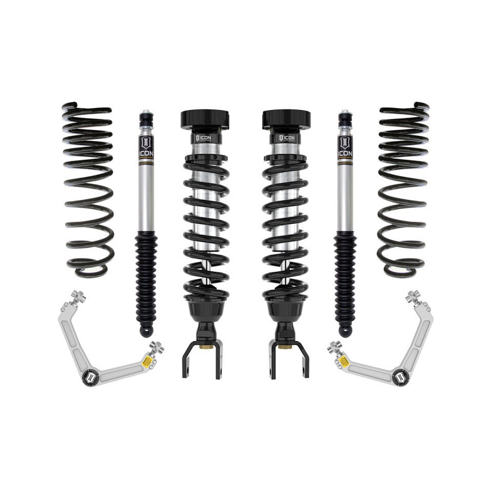 ICON Stage 2 Suspension System w/ Billet UCA | 2019-2023 Ram 1500 2WD/4WD | 2-3 in Lift | K213112