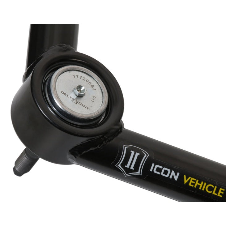 ICON Front Tubular Upper Control Arms w/ Delta Joint | 2004-2020 Ford F-150 / 2009-2022 Ram 1500 2WD/4WD | 614554
