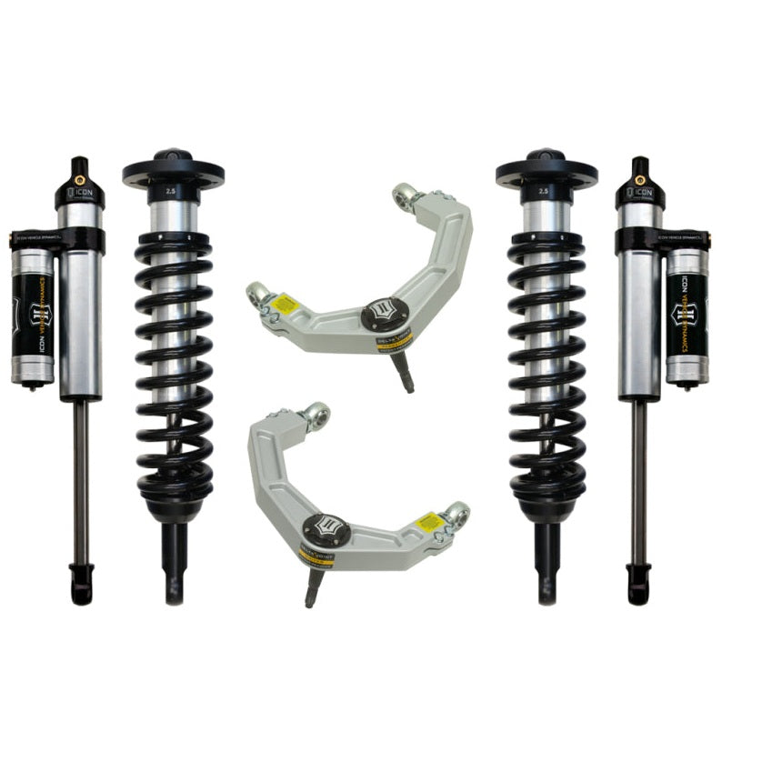 ICON Stage 3 Suspension System w/ Billet UCA | 2004-2008 Ford F-150 2WD/4WD | 0-2.63 in Lift | K93032