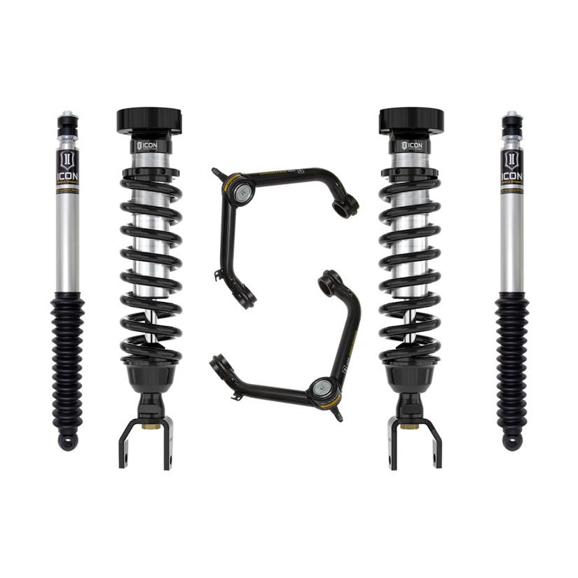 ICON Stage 1 Suspension System w/ Tubular UCA | 2019-2023 Ram 1500 2WD/4WD | 2-3 in Lift | K213111T