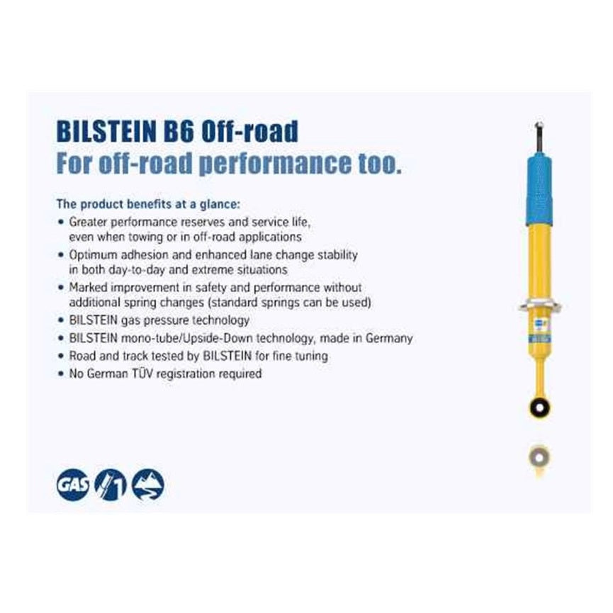 Bilstein 4600 Front Shock | 2013-2018 Ram 3500 2WD/4WD | Stock Height | 24-238526
