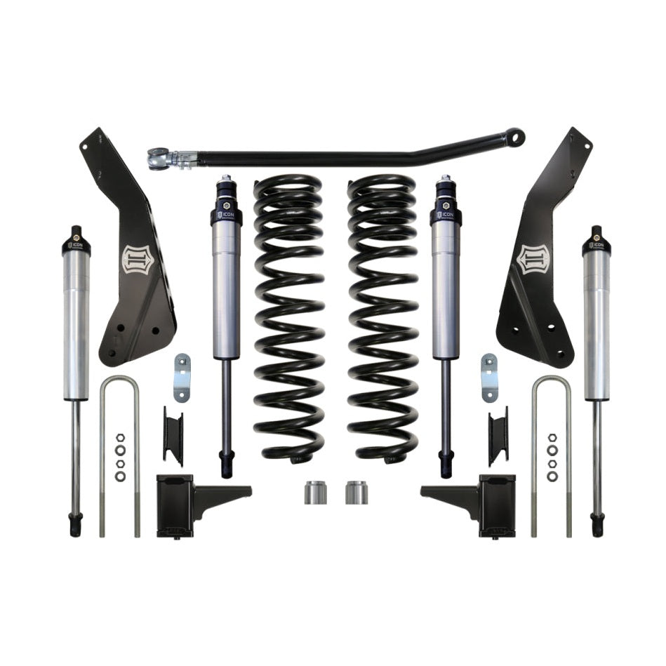 ICON Stage 2 Suspension System | 2011-2016 Ford F-250/F-350 Super Duty 4WD | 4.5 in Lift | K64561